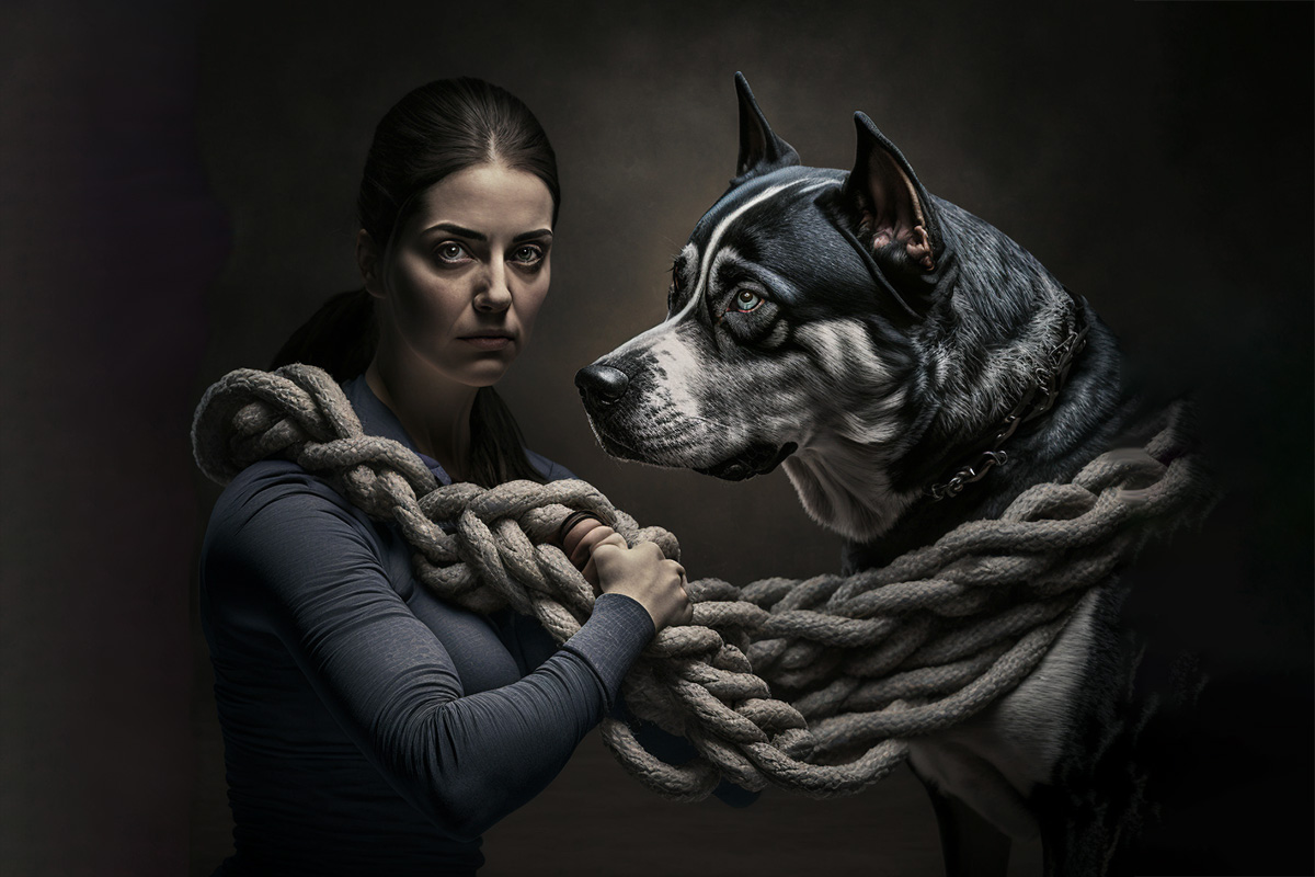 can you train aggression out of a dog