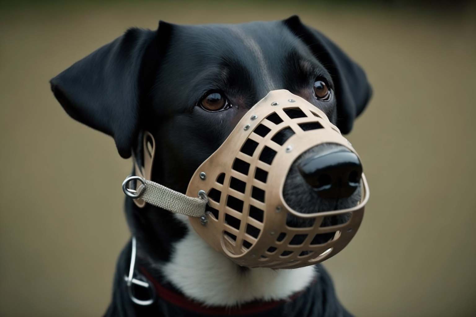 Muzzle store bark control