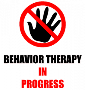 Behavior Therapy in Progress Design for L and XL sizing