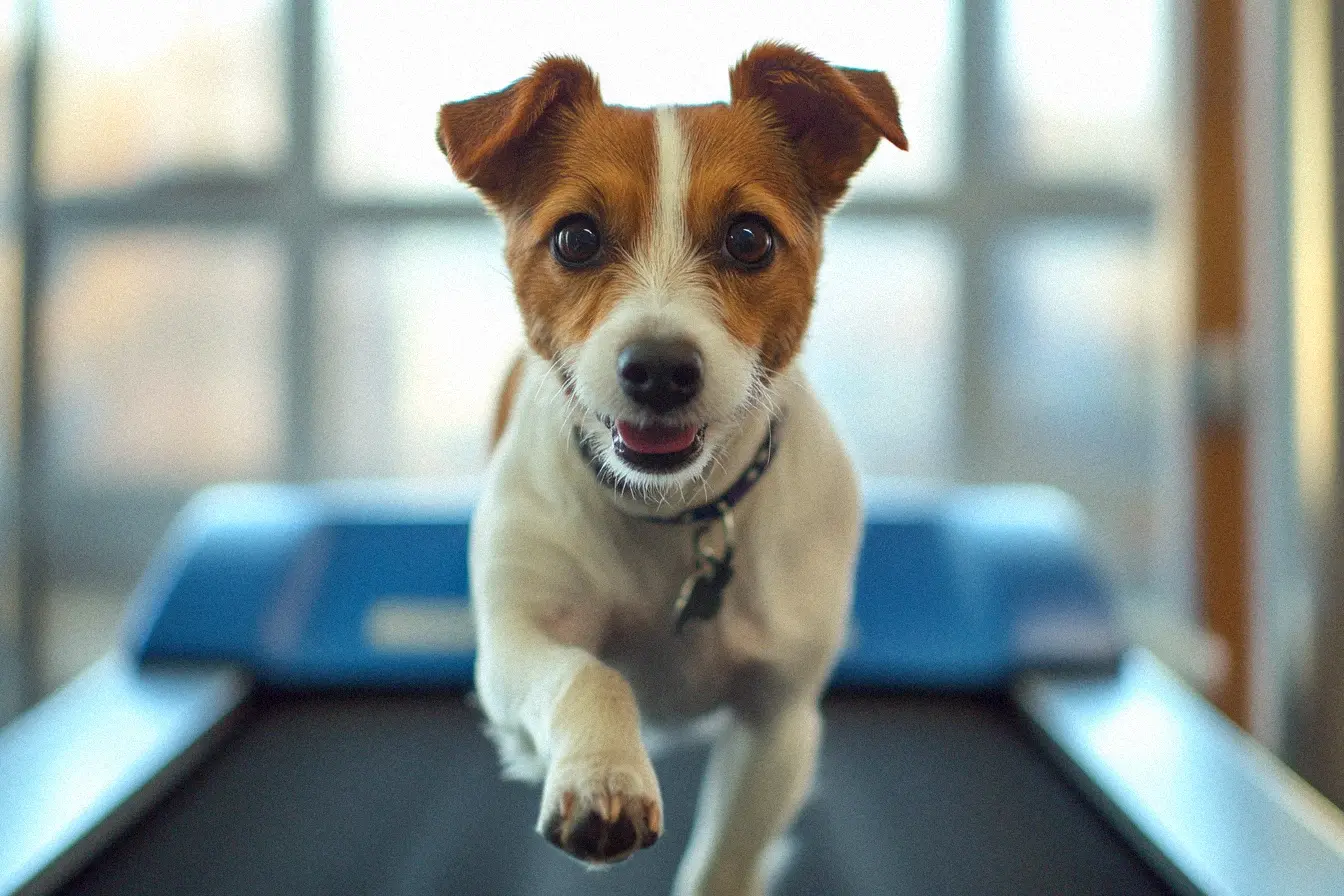 Using a Dog Treadmill