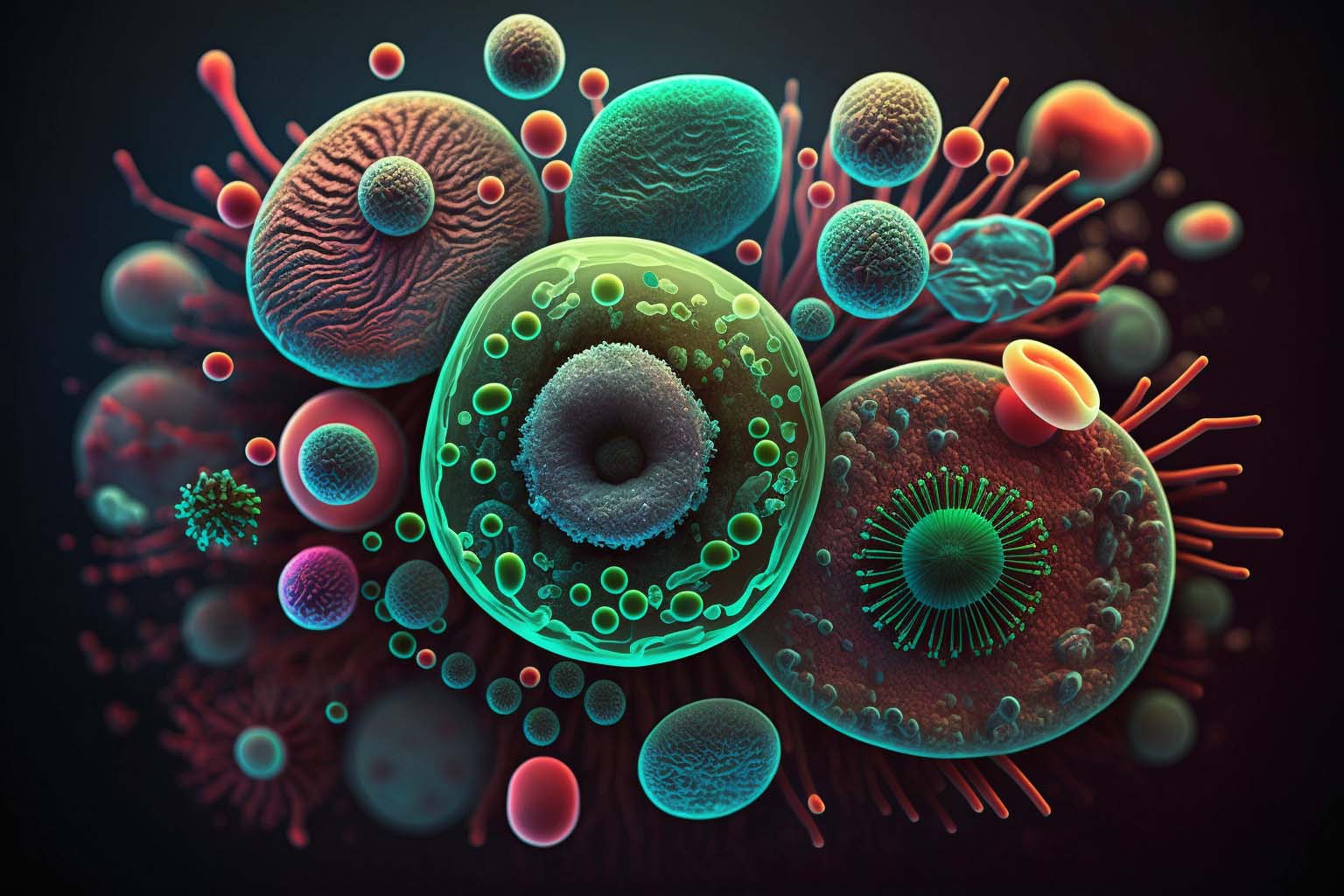 Bacteria illustration